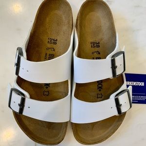 BIRKENSTOCK - Brand New White Size 38
